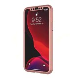 Husa 360 iPhone XS Max Auriu Rose, Full Protectie: Soc, Praf, Zgarieturi + Folie Policarbonat