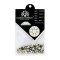 Cristale unghii tip Swarovski, mix, culoare olive