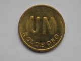 UN SOL DE ORO 1976 PERU-XF, America Centrala si de Sud