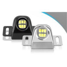 Lampa led 9W 900 lumen BO9W900C 12 - 24V lumina: alba culoare carcasa crom