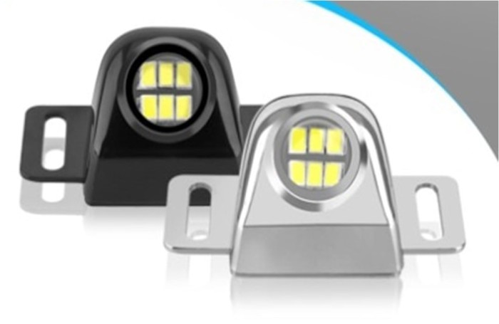 Lampa led 9W 900 lumen BO9W900C 12 - 24V lumina: alba culoare carcasa crom