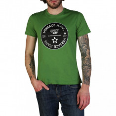 Tricou Versace Jeans - B3GTB76J_36610 - Barba?i - Verde foto