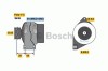 Generator / Alternator FIAT STILO Multi Wagon (192) (2003 - 2008) BOSCH 0 986 049 540