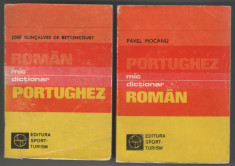 Mocanu / De Bettencourt - Mic dictionar portughez roman / roman portughez foto