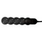 Prelungitor Hoff Line 4 prize, 3 m, 3500W, 3 x 1.5 mmp, intrerupator, negru