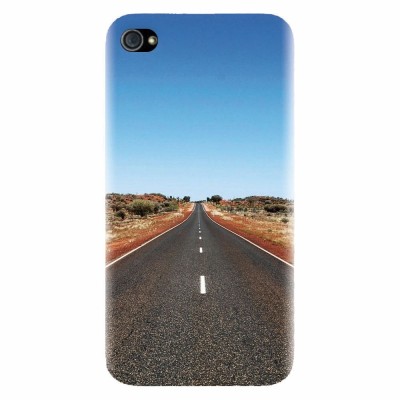 Husa silicon pentru Apple Iphone 4 / 4S, Road To Future foto