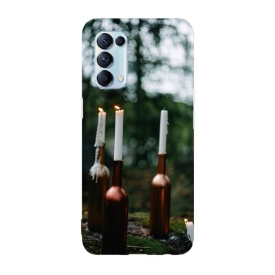 Husa compatibila cu Oppo Find X5 Pro model Forest candles, Silicon, TPU, Viceversa foto
