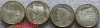 SET LOT 4 x 50 bani 2019 comemorative din fisic Papa Francisc Maria Ferdinand Revolutia UNC necirculate **