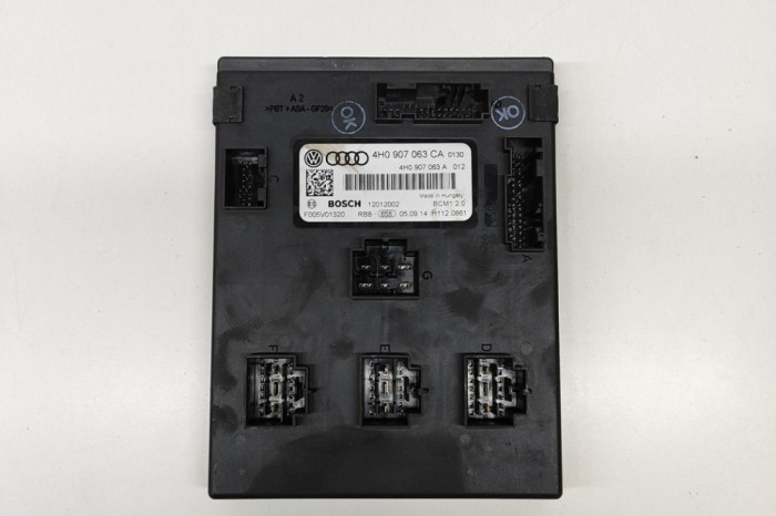 Modul de confort AUDI A6 Avant 4G5, C7, 4GD 2014 OEM: 4H0907063CA,4H0907063A,F005V01320 | 22295905