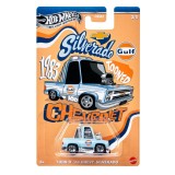 Masinuta metalica, Hot Wheels, Gulf Tooned, Toon&#039;D &#039;83 Chevrolet Silverado, 1:64, JCB64