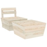 Gossi set mobilier de gradina, 2 piese, lemn de molid tratat