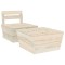 Gossi set mobilier de gradina, 2 piese, lemn de molid tratat
