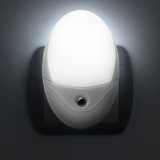 Lampa de veghe cu senzor de lumina, 240 V, Alba