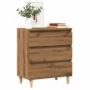 Gossi bufeta stejar artizanal 60x35x70 cm lemn prelucrat