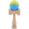 Kendama X Originala, Kendama Profesionala din Lemn ,Gradient Galben/Albastru