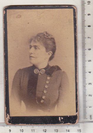 bnk foto Portret de femeie - Foto Josef Kozmata Braila 1897