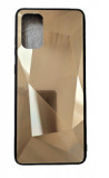 Huse telefon silicon si acril cu textura diamant Samsung Galaxy A71, Auriu, Alt model telefon Samsung