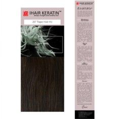 Extensii cu Banda nr.2 Saten Natural Tape On Ihair Keratin