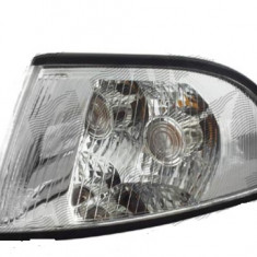 Lampa semnalizare fata Audi A4 (B5) model S4 1994-1998/, BestAutoVest partea stanga silver-transparent , cu suport bec Kft Auto