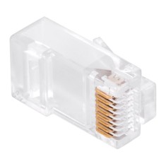 MUFA RJ45 8P8C CAT 6E PASS THROUGH EuroGoods Quality