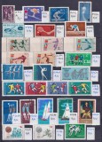 Lot filatelic Sport / Bulgaria (Jocuri Olimpice, Fotbal, Volei &amp; Jocuri Balcanice) - A991