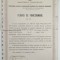 PERMIS DE FUNCTIONARE ACORDAT FABRICII DE ROM .LICHIOR SI CONIAC &#039; IOSIF RINZLER , BUCURESTI , 1936