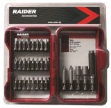 Biti 1/4&amp;quot; x 25 mm Raider Power Tools set 29 piese