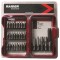 Biti 1/4&amp;quot; x 25 mm Raider Power Tools set 29 piese