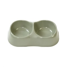 CASTRON DIN PLASTIC PENTRU CAINI SI PISICI MPS MAYA DUBLU L LIGHT GREEN