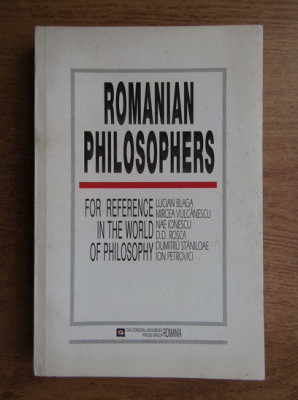 Romanian philosophers (1995) foto