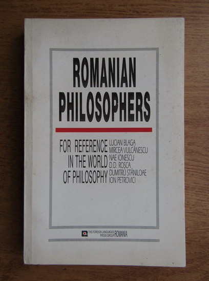 Romanian philosophers (1995)