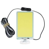 Lampa Auto LED 12V 100W Magnetica Rotativa 360&deg; Camping Pescuit Urgenta + Clesti Baterie Husa Transport
