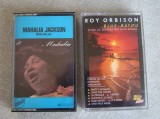 ROY ORBISON / MAHALIA JACKSON - 2 Casete Originale CBS Embassy Holland, Rock