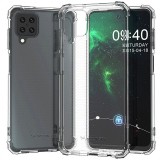 Husa TPU WZK Military Antisoc pentru Samsung Galaxy A12 A125, Transparenta