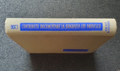 CONTRIBUTII DOCUMENTARE LA BIOGRAFIA LUI EMINESCU - Pop foto