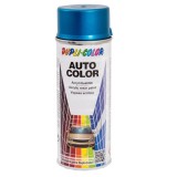 Vopsea Spray Auto Dacia Albastru Electric Metalizat Dupli Color 350ml, Retus Auto, Uscare Rapida, Rezistenta UV