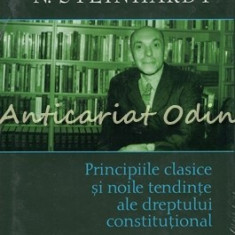 Principiile Clasice Si Noile Tendinte Ale Dreptului Constitutional