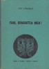 Fani, Dragostea Mea! - Piesa intr-un act