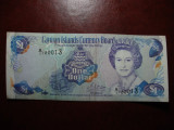 CAYMAN ISLANDS 1 DOLAR 1996