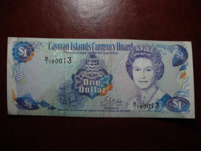 CAYMAN ISLANDS 1 DOLAR 2006 foto