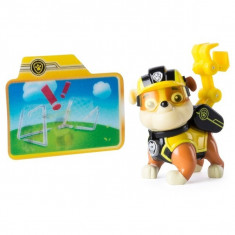 Set de joaca Rubble cu card animat Mission Paw Patrula Catelusilor foto