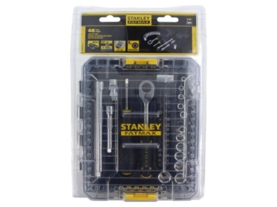 Set chei tubulare 6-puncte Stanley Fatmax 48 piese 1/4 foto