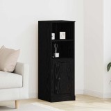 VidaXL Dulap &icirc;nalt, stejar negru, 36x35,5x103,5 cm, lemn prelucrat