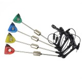 Set 4 swingere Carp cu tija si iluminare led in 4 culori