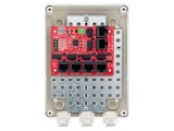 Switch PoE Ethernet 6 porturi, 10-56V DC, plastic