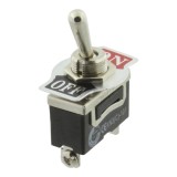 Intrerupator Basculant Ninigi TSP101AAA1 SPST OFF-ON, 2 pozitii, 15A/250V AC, Suruburi M3, -25-85gr C