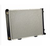 Radiator apa Mercedes 190 (201) 82-/1989-1993 1988-1993, 2.5 TD, 575x438x40mm, AC: +/-, fagure brazat, OE 2015006803, SRLine