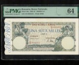 Romania Banca Națională 100000 lei 1946 P58a UNC