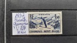 1937-Franta-YT334-c.set-MNH-YT=16 E, Stampilat