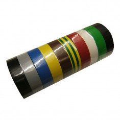 Banda izolatoare Polonia, 15 x 0.15 mm, 10 m, PVC, Multicolor